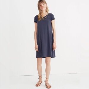 Madewell - Classic Navy TShirt Dress XL